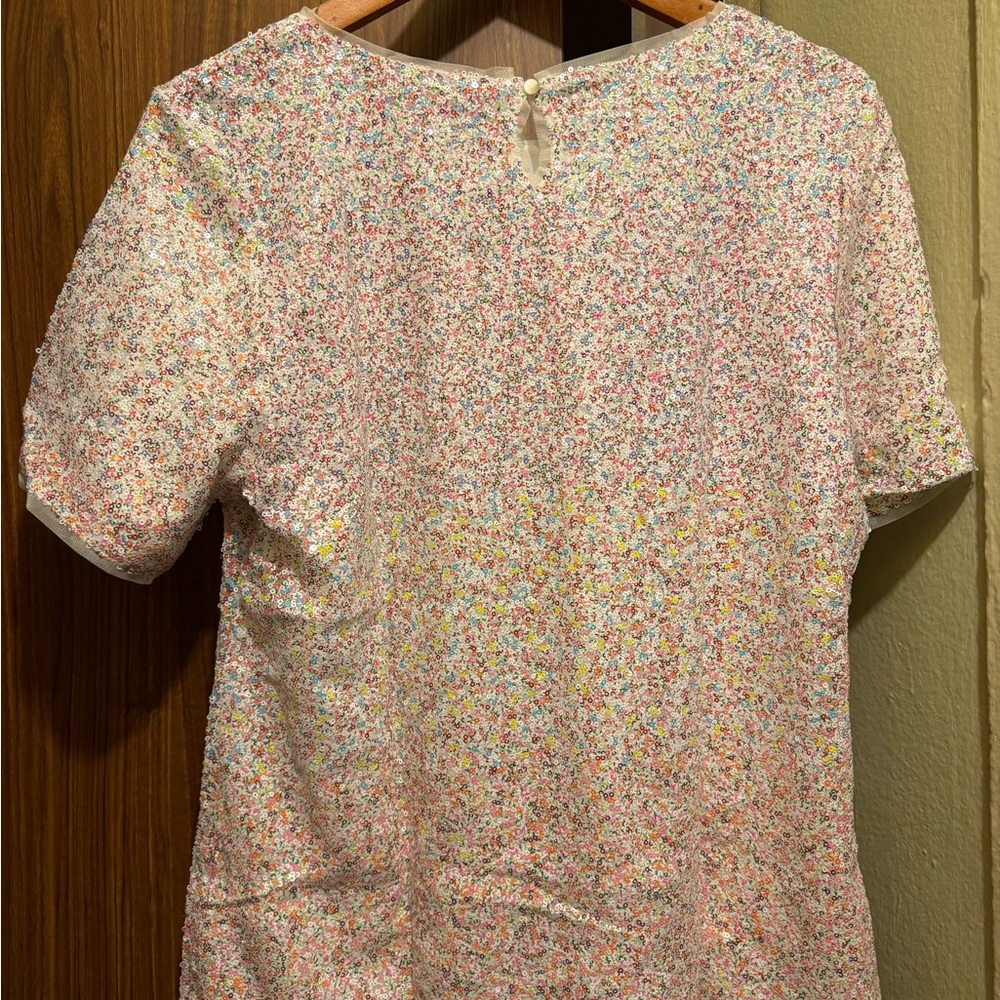 Isaac Mizrahi Multicolor Short Sleeve Tee